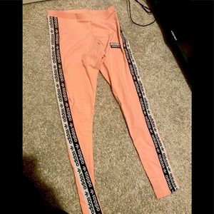 Pink Adidas leggings